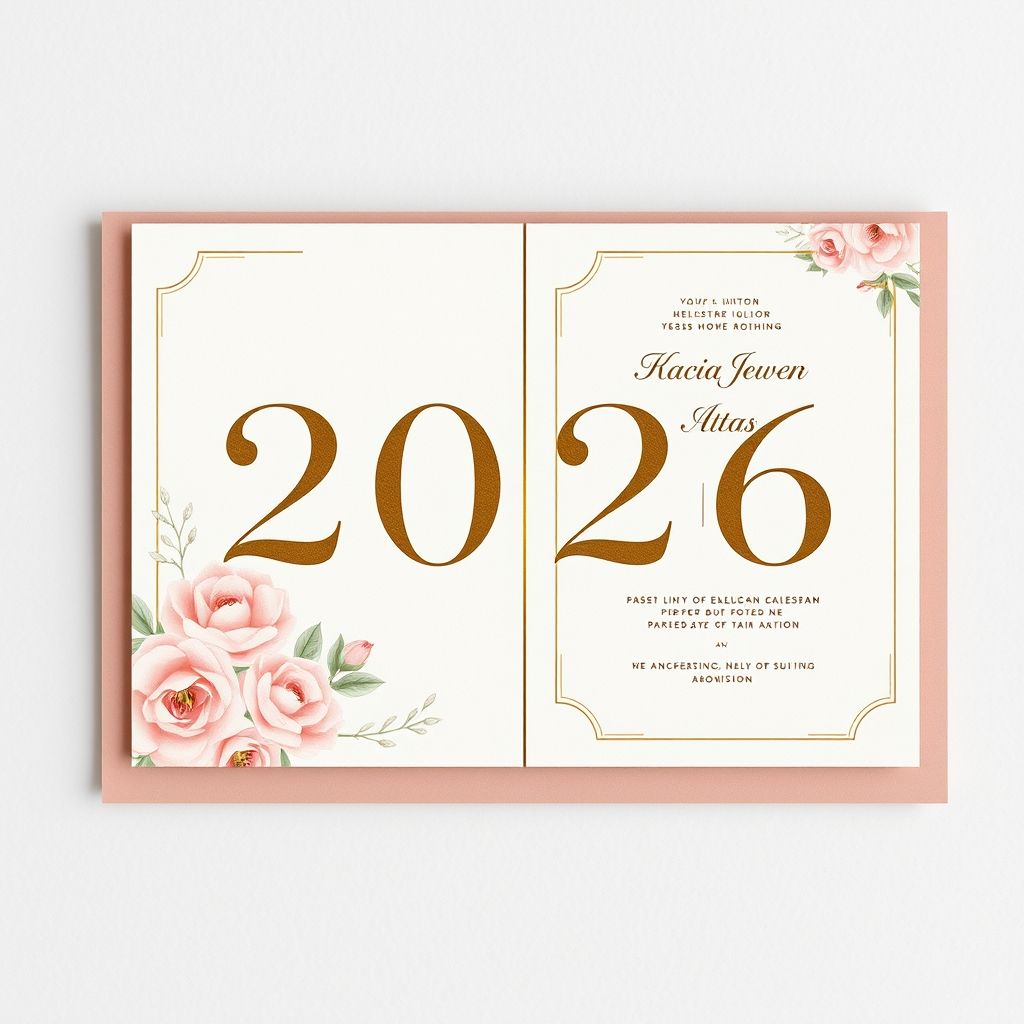 ไอเดียการ์ดเชิญงานแต่งงานสวยเก๋สำหรับปี 2569